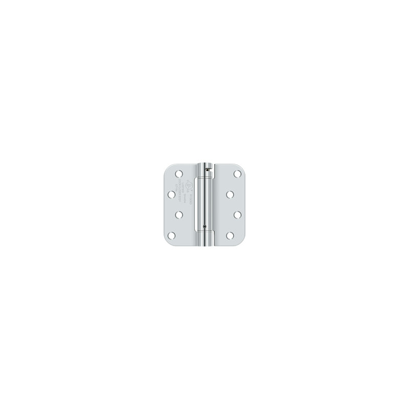 Steel Hinge, Polished Chrome
