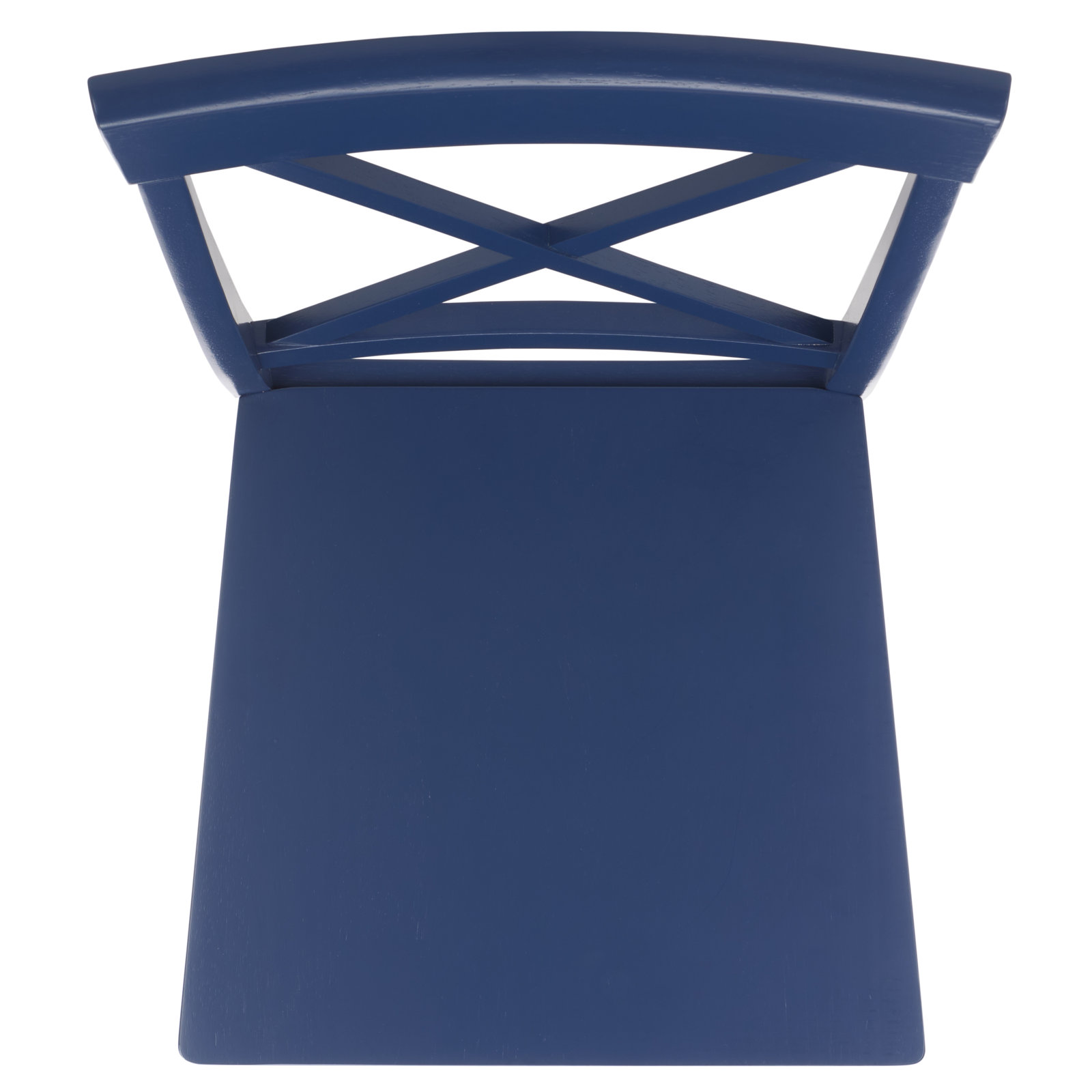 Cierra X-Back Side Chair, Dark Blue