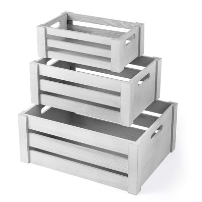 Ensemble de 3 paniers de rangement