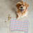 Brick Blue - 1 Piece Bone Shape Feeding Mat