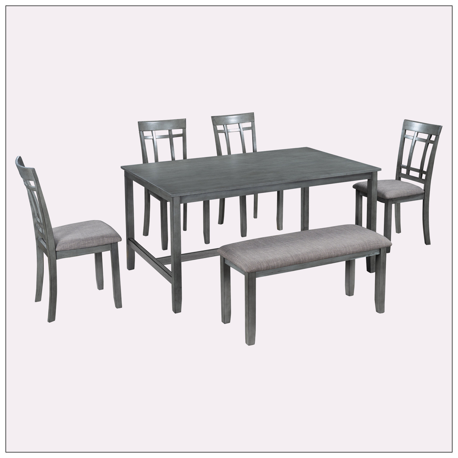 August Grove® Charisa 6 - Piece Dining Set - Wayfair Canada