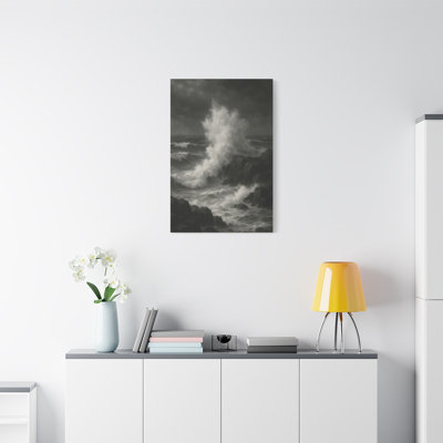Apel Single Picture Frame Print on Canvas