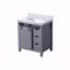 Meuble-lavabo simple en marbre de Carrare 30 po de largeur x 22 po de profondeur-1733597328-1733597325