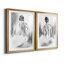 «Soft Silhouette V», ensemble de 2 reproductions sur toile-265539963-257790530-195628234