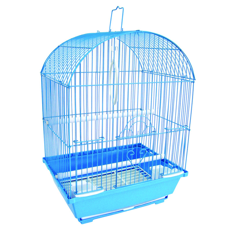 Cage supérieure avec porte d’accès pour aliments Jardine, Bleu