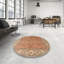 Tapis traditionnel orange / beige Derrynisk-806166457