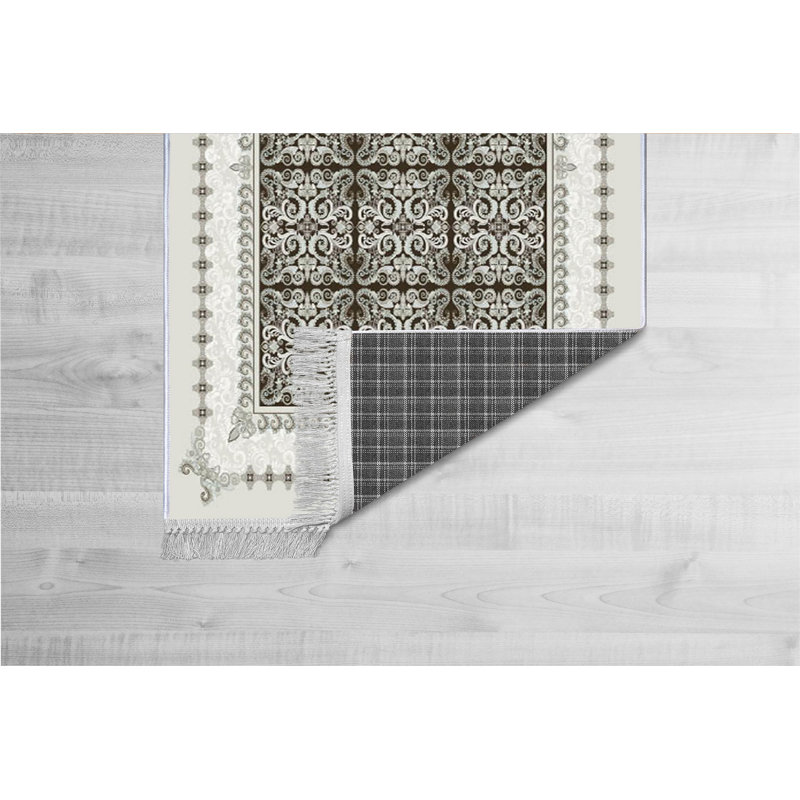 Luxurious Hall Carpet, 100% Velvet Fabric, 39.4 x 59.1 inches | Non-Slip Cotton Sole, 0.4 in Pile Height | Antibacterial, Machine Washable | 3D Digital Printing, Elegant Design for Home Décor & Comfort