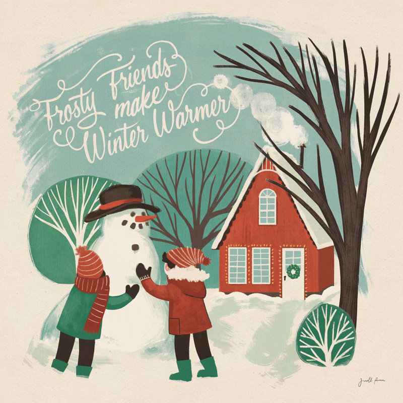 Winter Bliss III, H 20 po x l 20 po