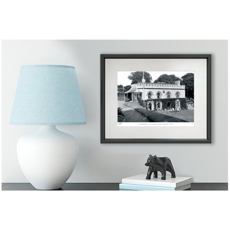 Sidmouth, the Royal Glen Hotel C1955 1 Piece Single Picture Frame Wall Art, 45cm H x 60cm W x 2.3cm D