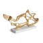 Sculpture abstraite Pepita Golden Drift