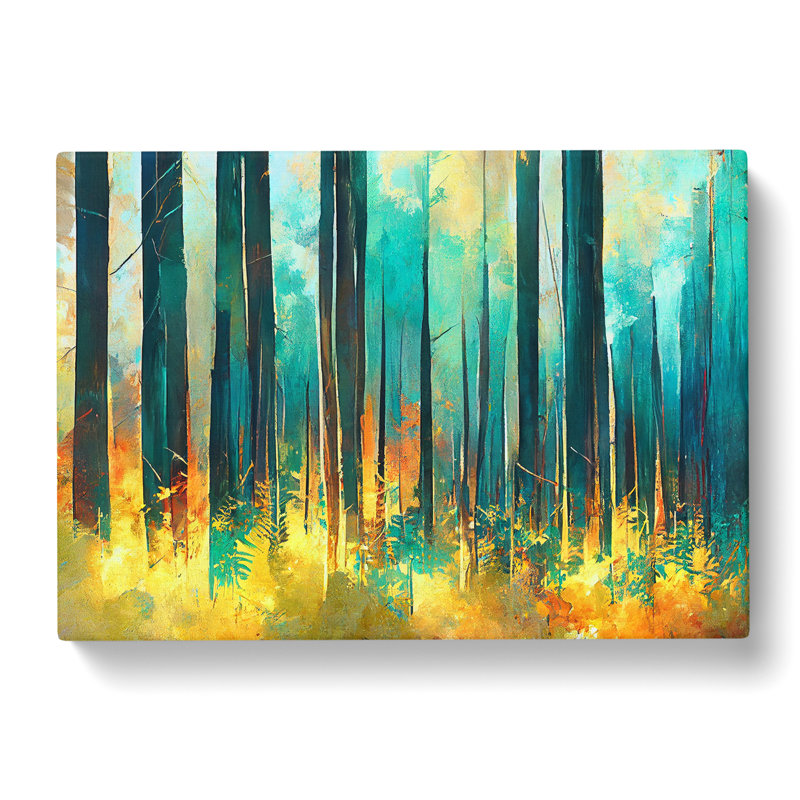 Forest Abstract Vol.1 - Wrapped Canvas