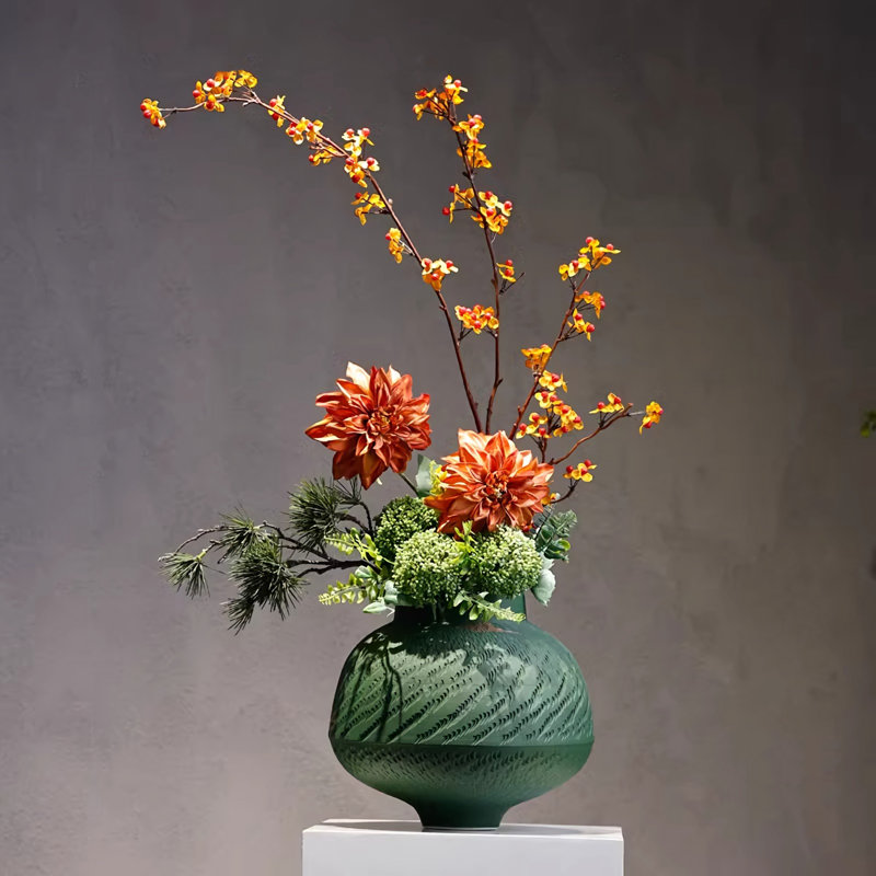 Décoration de vase en céramique