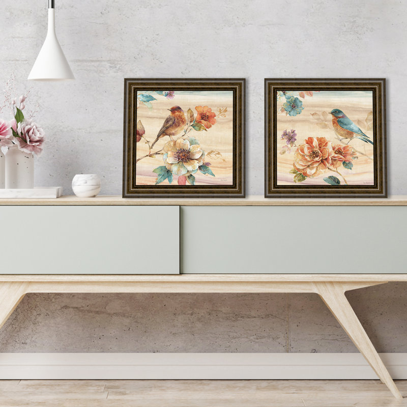 "Spiced nature II" par Lisa audit, ensemble de 2 reproductions d’art encadrées sur papier