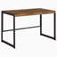 Bureau d'écriture Antique Muscade et bronze industriel