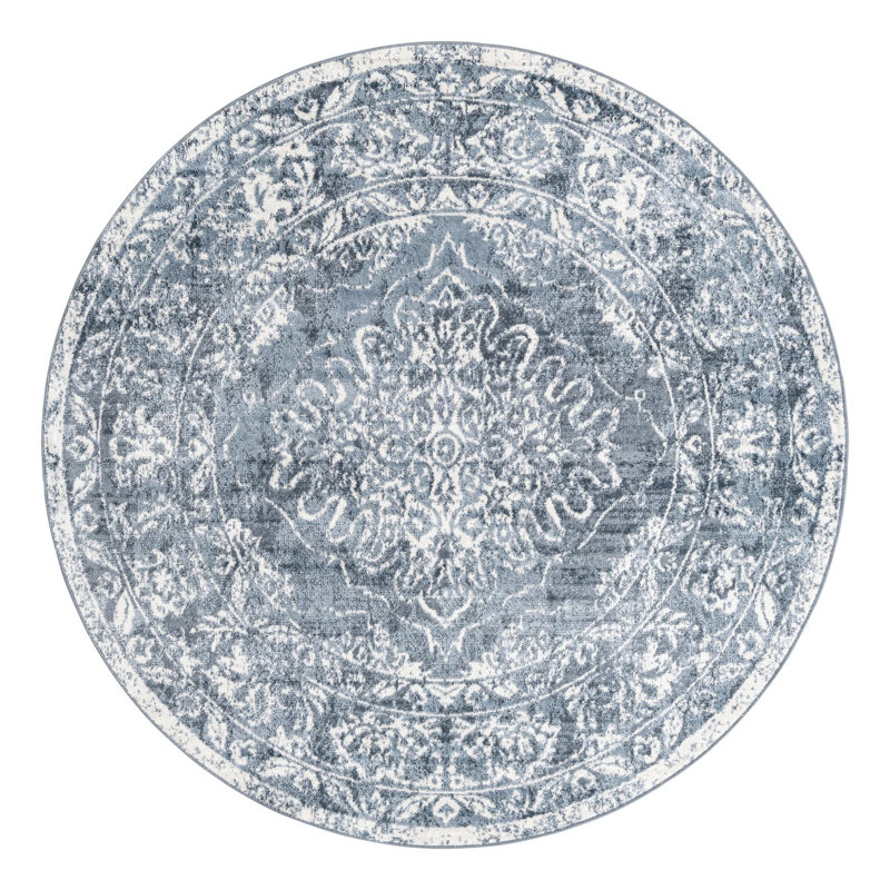 Boylan Oriental Indoor Rug, Round 7'