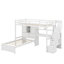 Twin Over Twin Loft Bed With Desk-494991200