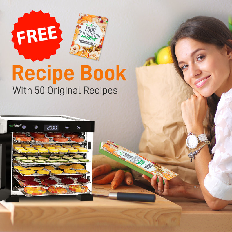 NutriChef 600 Watt Food Dehydrator