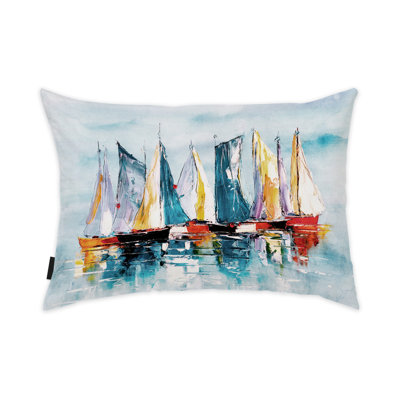  Housse et insert de coussin rectangulaire Watercrafts