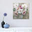 Blooming And Blushing - Painting on Canvas-1610083542-1515545927