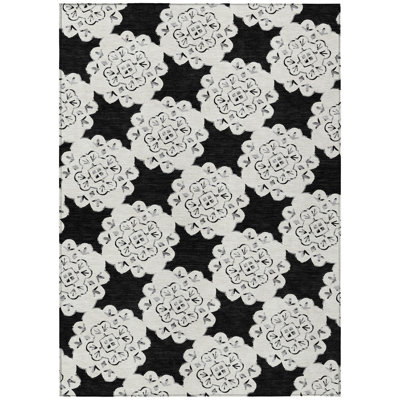 Machine Washable Indoor/Outdoor Chantille ACN2352 Casual Rug