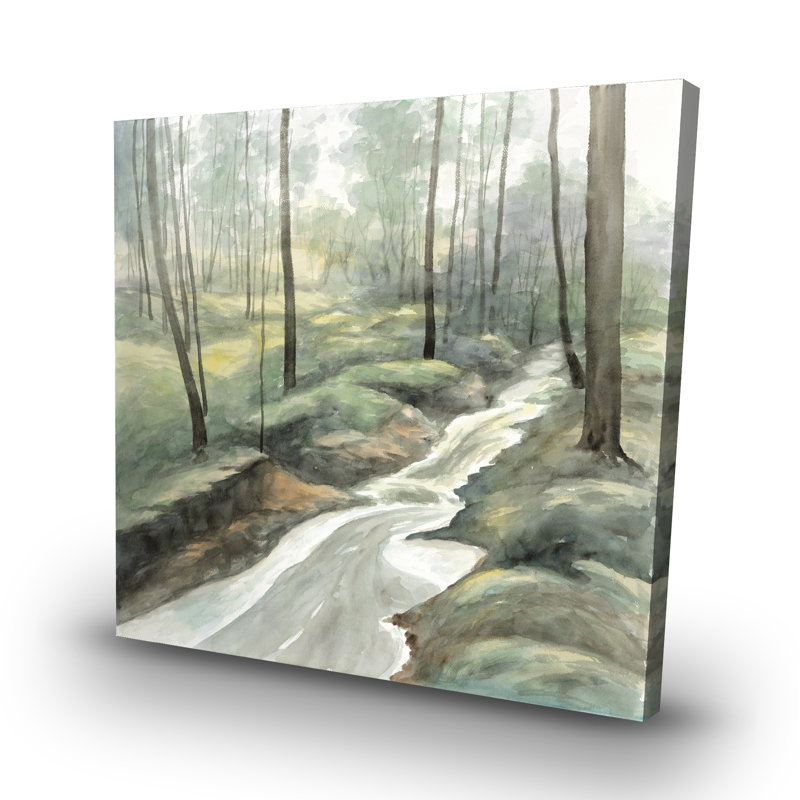 Waterfall - 32"x32" art on canvas