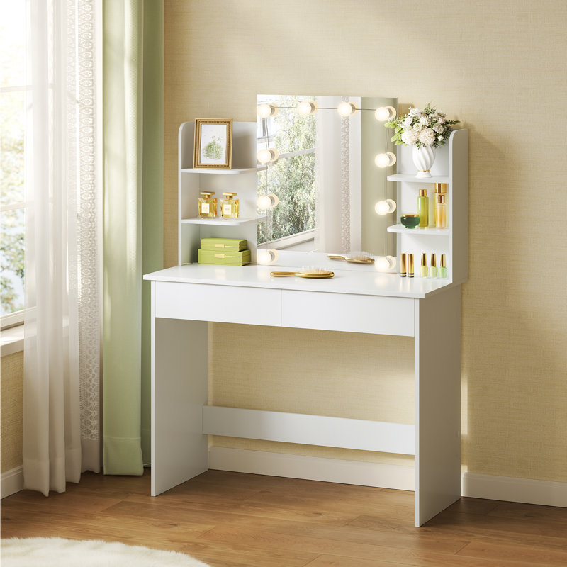 Belua Dressing Table with Mirror