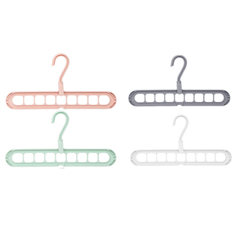Dysheka Plastic Non-Slip Multi-Layer Hanger
