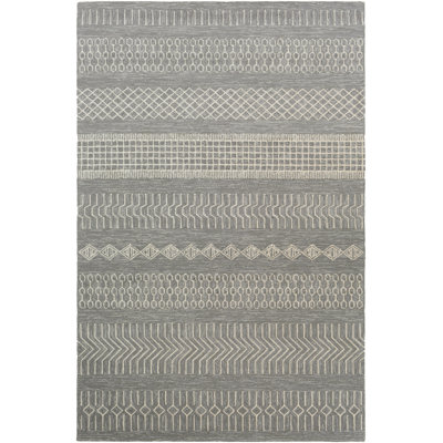 Tapis d'intérieur / extérieur géométrique crocheté à la main Beyla