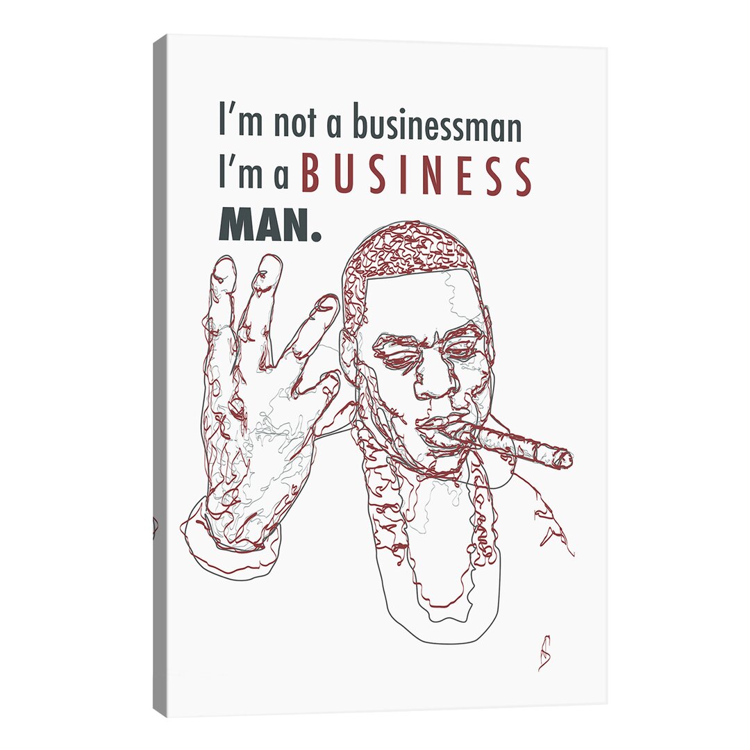 Leinwandbild Jay-Z - Business Man