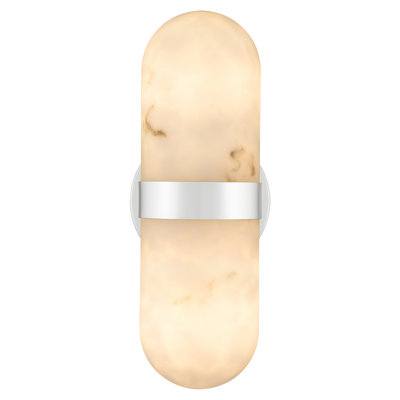 Bree 2-Light Polished Chrome Wall Sconce
