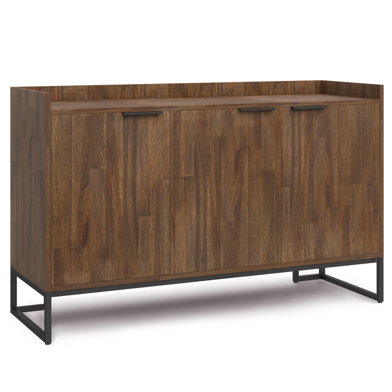 Milverton - Buffet buffet - Brun rustique naturel vieilli