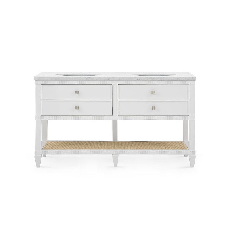 Sienna Double Vanity, Vanilla