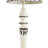 31.75" White Resin Table Lamp