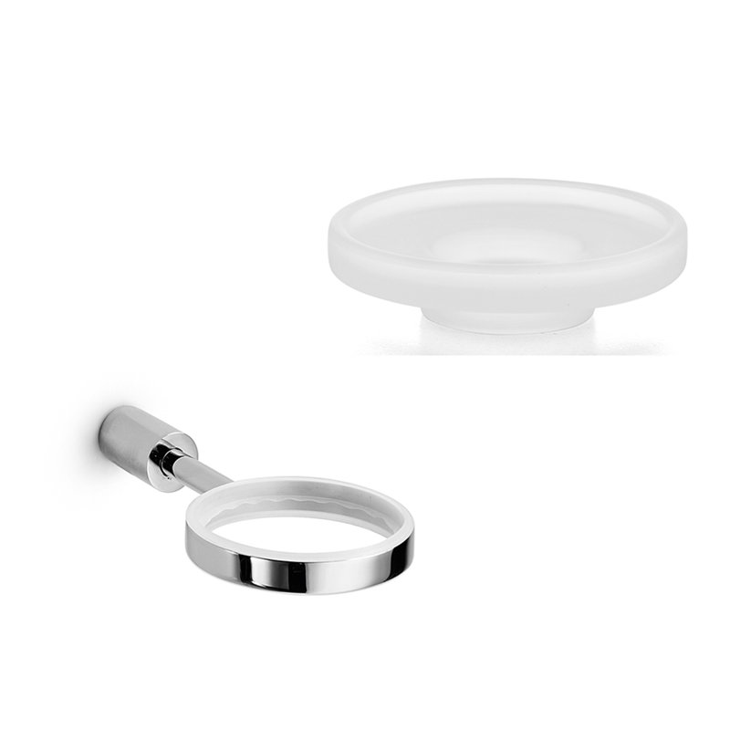 Plat à savon Picola, Verre dépoli