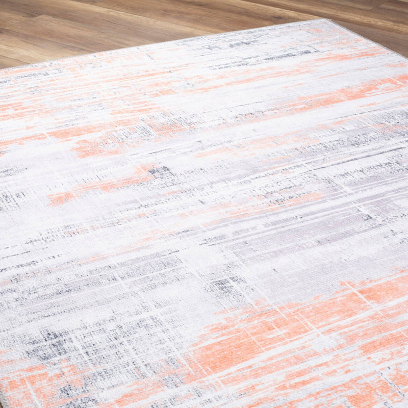 Tapis 100% polyester de qualité supérieure, 6,9 x 10,2 pi | 1850 g / m², hauteur de poils de 0,2 po | Polyester recyclé dessous | Lavable à la machine à 30 ° C | Conception douce, durable et écologique pour les espaces de vie modernes