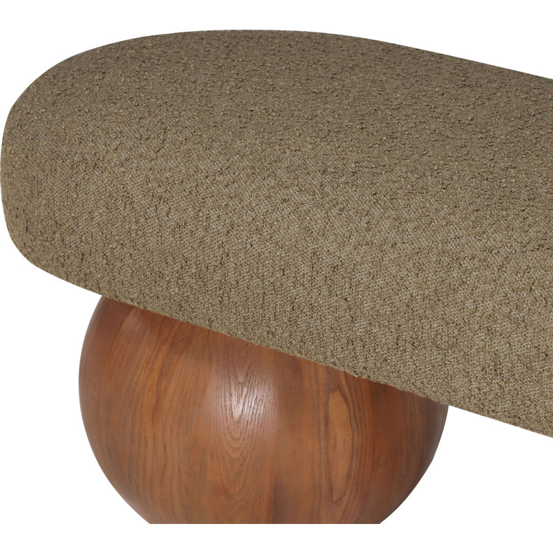 Banc de rangement Aust, Olive, Brun
