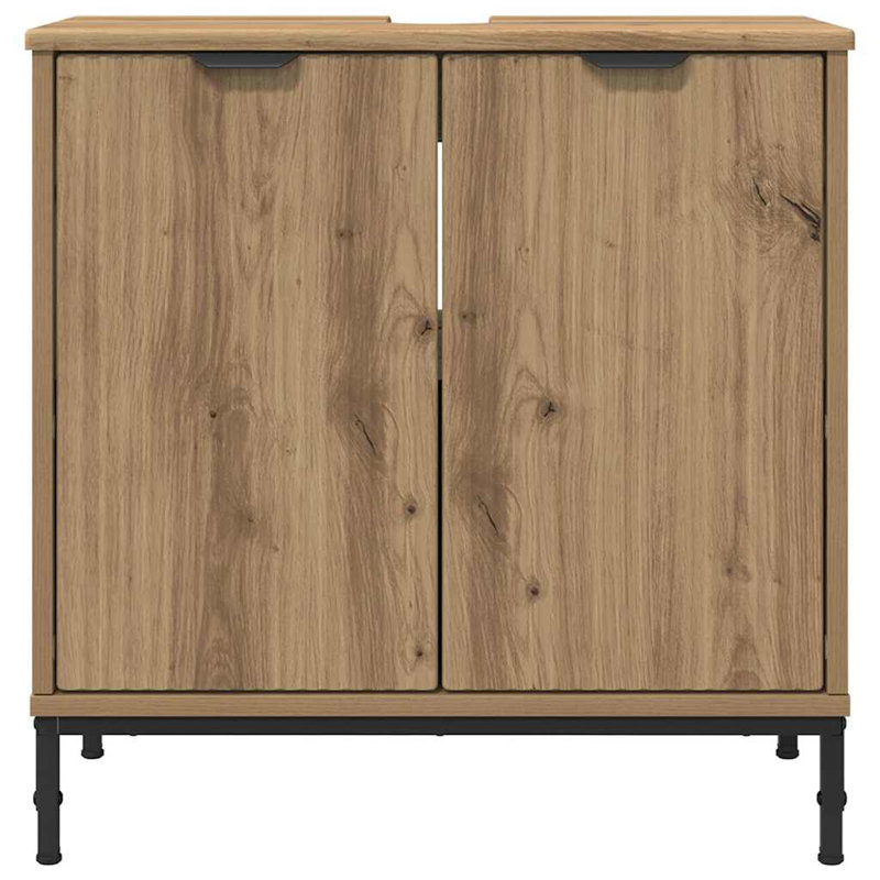 60.5cm Bathroom Vanity Base Only, Artisan Oak