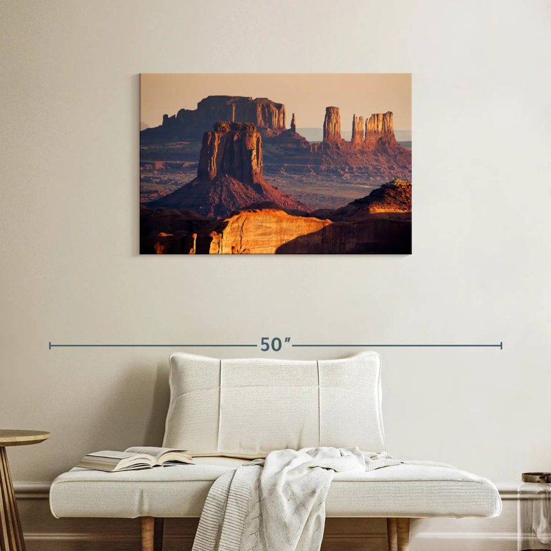 Alvord Sunset Monument Valley, H 24 po x l 36 po