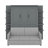 Queen Size Murphy Bed With Sofa-1935463783