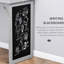 Bureau multifonctionnel avec tablette latérale et tableau d'écriture pliable en gris