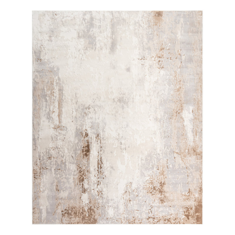 Tapis à motif abstrait Mickey Verano, Rectangle 6 pi 6 po x 9 pi