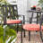 Outdoor Round Dining Chair Seat Pad-268982446