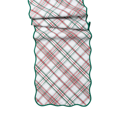 Merry Tartan Table Runner