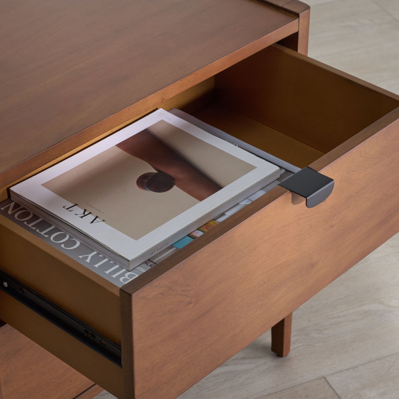 Table de chevet 2 tiroirs Mayalyn