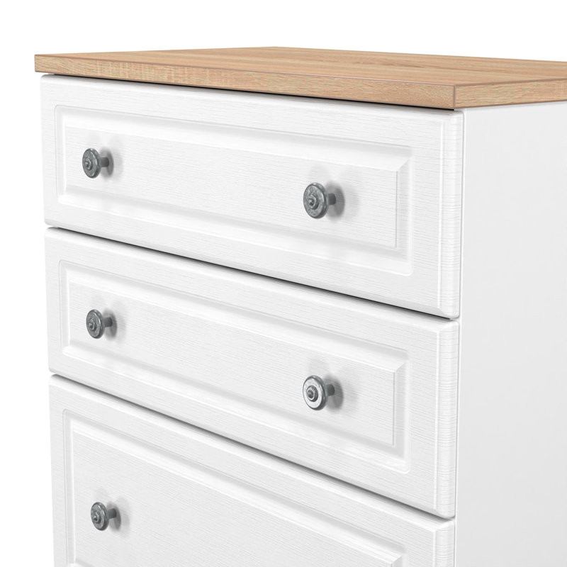 74cm W 4 - Drawer Chest of Drawers, White