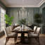 Lustre à intensité variable classique / traditionnel l 29 po x H 37 po Marcus-1705929503