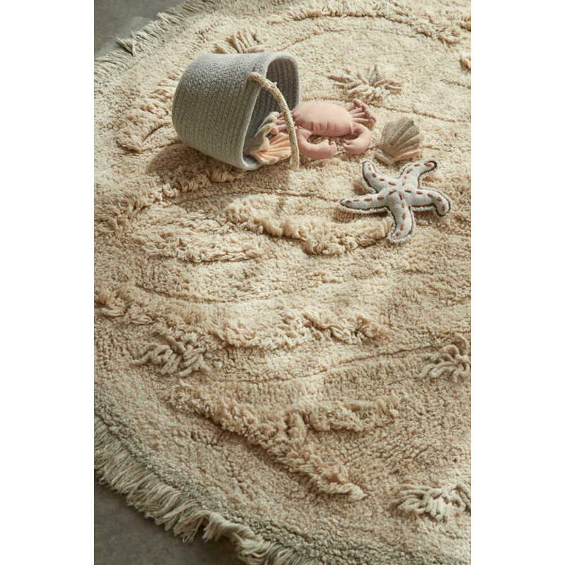 Washable Play Rug Island