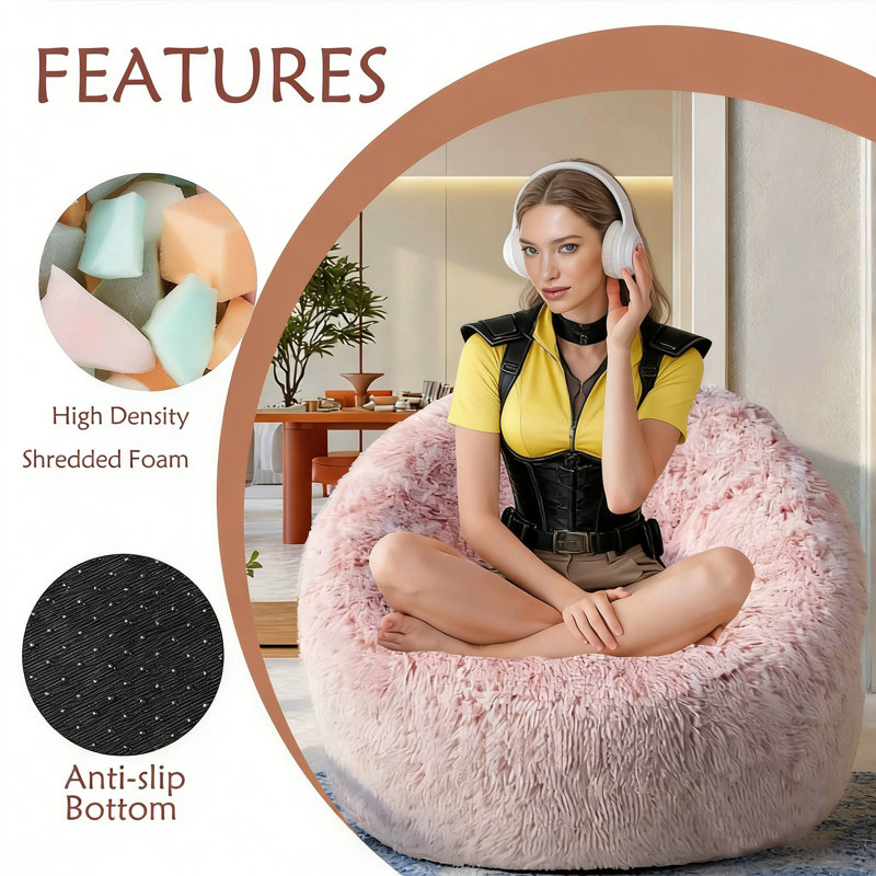 Fauteuil à billes Cozy Fur