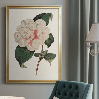 «Pink Floral Mix», reproduction d'art encadrée sur papier