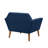 Newport Wide Mid-Century Modern Lounge Chair Set of 2-1110119225